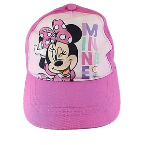 Disney Minnie Mouse Youth Hat - Pink - Adjustable Size, Officially Licensed